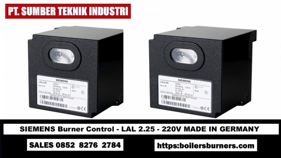 SIEMENS Burner Control – LAL 2.25 – 220V MADE IN GERMANY