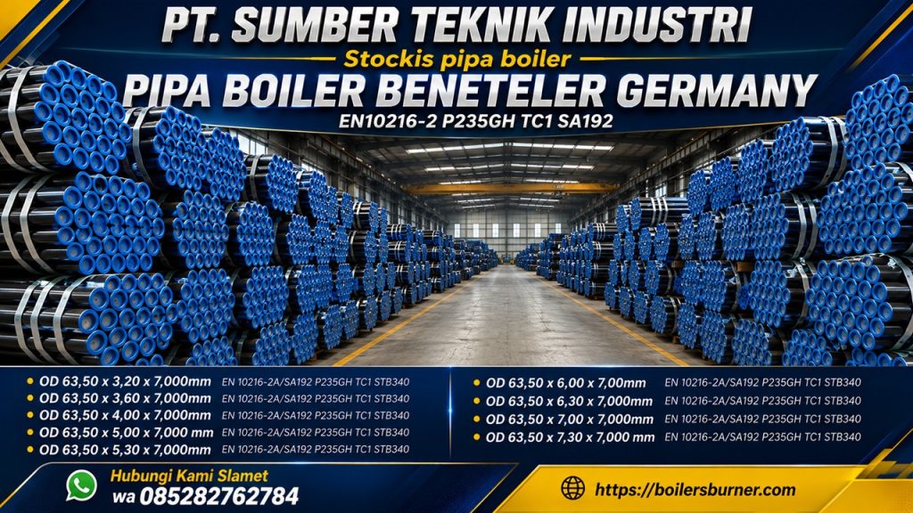 PIPA BOILER OD 63.50X3.60 PROFIL