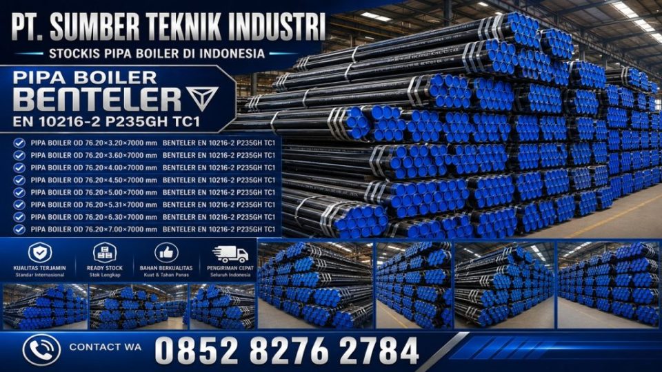 pipa boiler OD 76.20 X 3.20 PROFIL