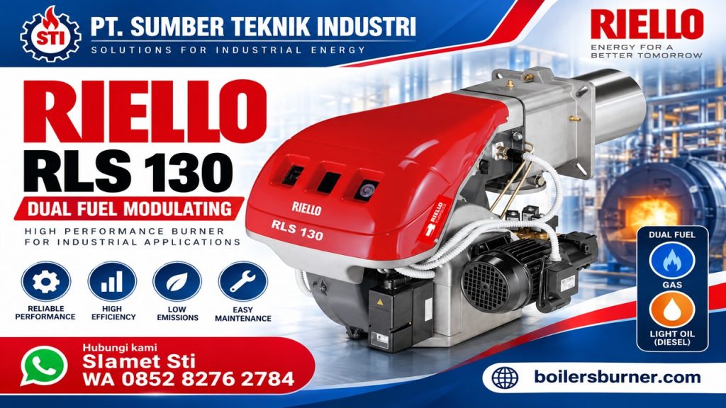 RIELLO RLS 130 DUAL FUEL PROFIL