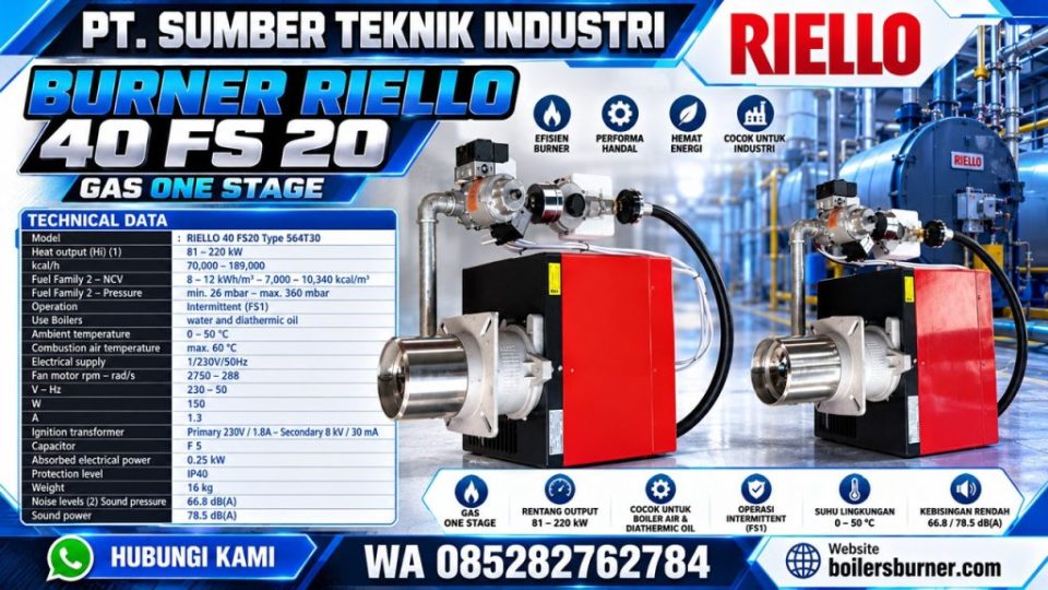BURNER RIELLO FS 20 GAS …
