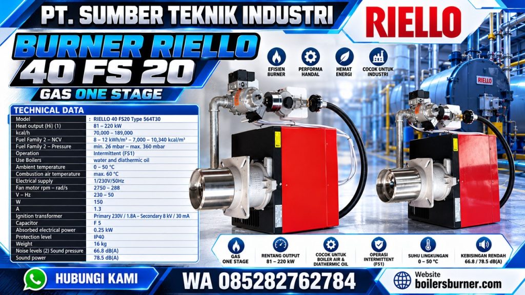 BURNER RIELLO FS 20 GAS …